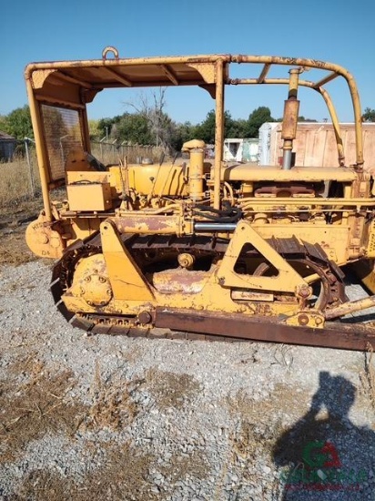 Cat D4 Crawler Tractor, S/ Blade, Sweeps, Canopy, Winch, (Has Not Ran In 3-4years) Sells Offsite