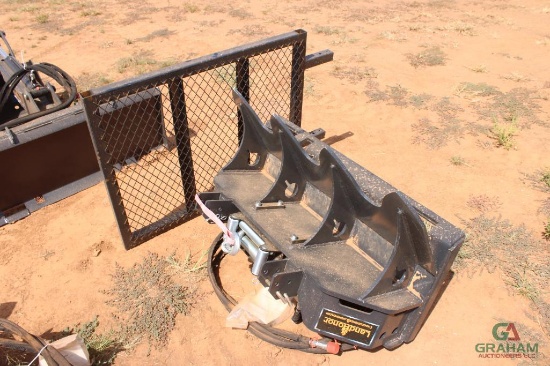 15k Recovery Winch Attachment For Skidsteer (Unused)