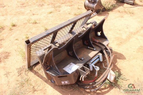 15k Recovery Winch Attachment For Skidsteer (Unused)