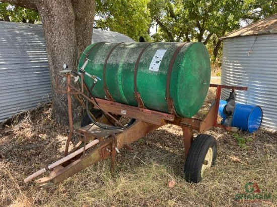 500 GALLON SPRAYER SELLS OFFSITE WEST OF GAINESVILLE TX, FLYING J RANCH #4