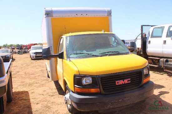 2016 GMC SAVANA BOX VAN , S/N 1GD37TCGXG1253197, V8 GAS ENG, AUTO TRANS, OD READS 254292 MILES (HAS