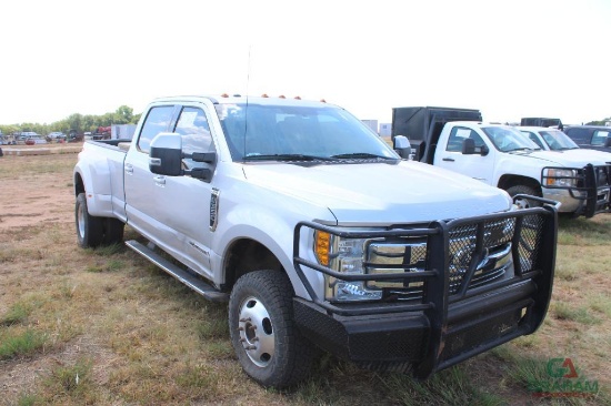 2017 Ford F350 Lariat 4x4 Crewcab Pickup, S/N 1ft8w3dtxhec24804, 6.7 Pwr Stroke, Auto Trans, Od