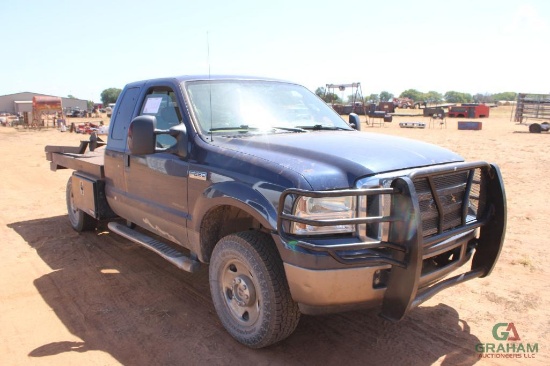 2007 Ford F250 4x4 Ext Cab Arm Bed, S/N 1ftsx21p47ea81898, Diesel Eng, Auto Trans , Od Reads 81795