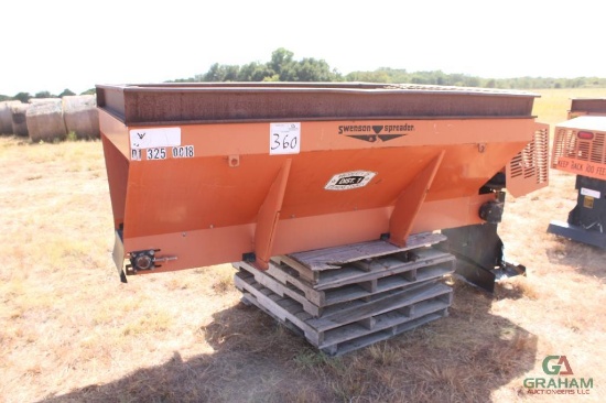 2006 Swenson V Box Sand Spreader , S/N 0906-1041