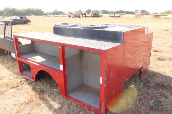 Fiberglass Utility Bed W/Tank