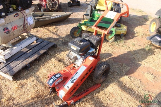 Dk2 Power Opg777 Stump Grinder, 14 Hp Kohler Eng, Hour Meter Reads 3.7 Hrs