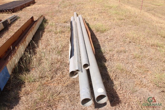 Carrier W/ Assorted Aluminum Pipe