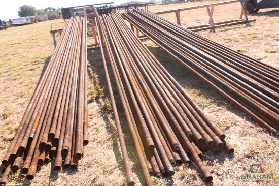 (33) Jts Of 2 3/8" Pipe, Approx 1000', Sells By The Ft (Your Bid X 1000)
