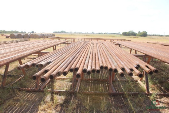 (33) Jts Of 2 3/8" Pipe, Approx 1000' , Sells By The Ft. (Your Bid X 1000)
