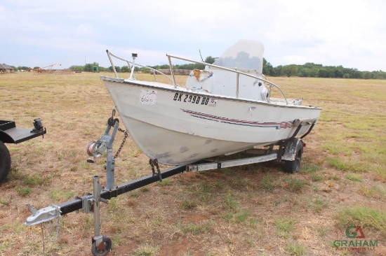 Polar Kraft Boat On S/A Trailer, No Title