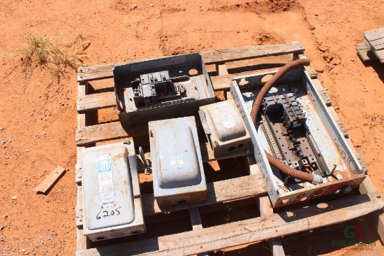 (5) Assorted Electric Boxes