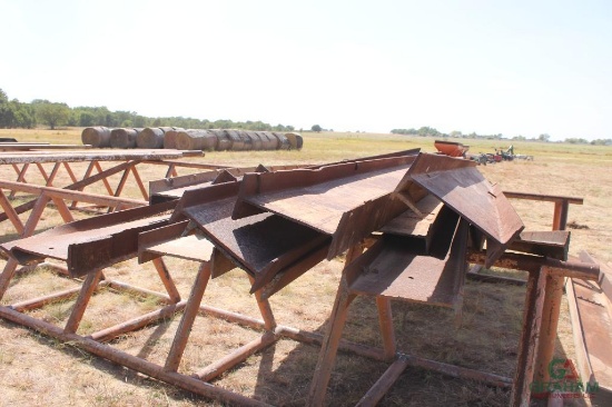 5.5" X 15" Bridge Beam Approx 245' . Sells As A Lot