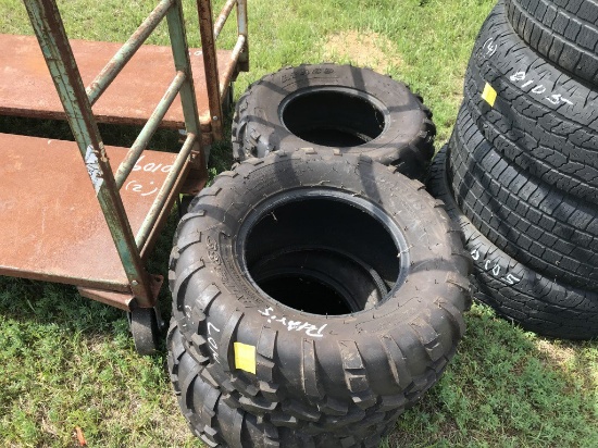 (4) ATV TIRES