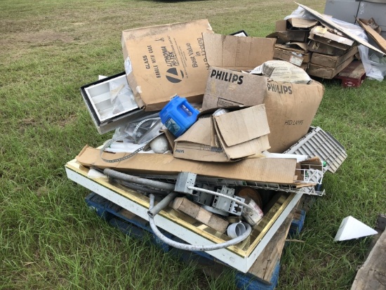 PALLET OF ELECTRICAL ITEMS