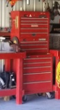 CRAFTSMAN 3-PIECE TOOL CHEST WITH CONTENTS