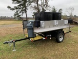 SELF-CONTAINED 16 MAN HANDWASHING STATION TRAILER