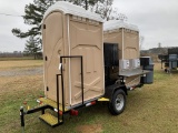 SELF-CONTAINED 40 PERSON BATHROOMS ON TRAILER