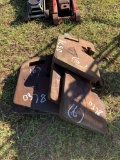 LOT (6) TRACTOR SUITCASE WEIGHTS