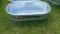 NEW GALVANIZED 4FT X 1FT 40GAL DEEP WATER TROUGH