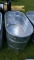 NEW GALVANIZED 2X2X4 100 GALLON WATER TROUGH