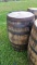 55 GALLON WHISKEY BARRELS