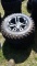 (2) 23X10-12 TIRES AND RIMS