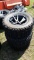 (3) 23X10.50-12 TIRES AND RIMS