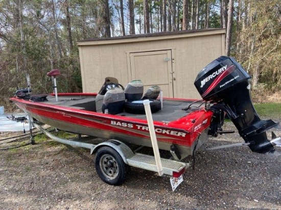 2005 BASS TRACKER PRO 175 BOAT W/T