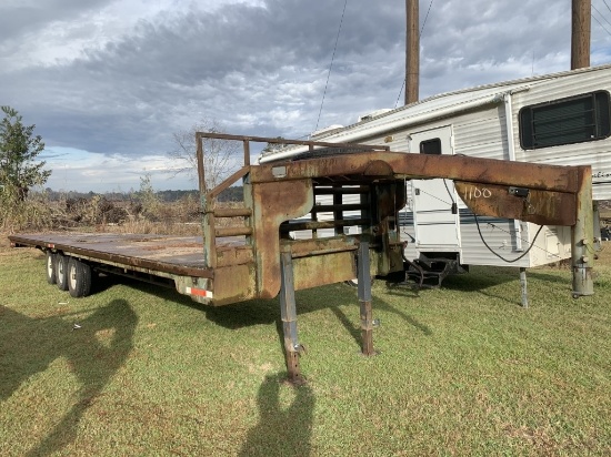 38FT GOOSNECK TRI-AXLE HAUL TRAILER