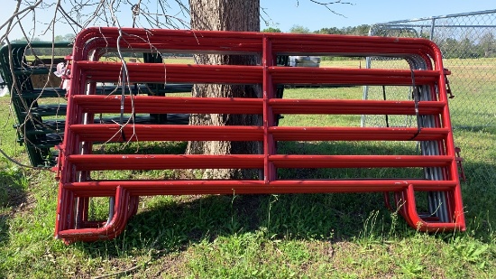 NEW 5X10FT RED LIVESTOCK PANEL