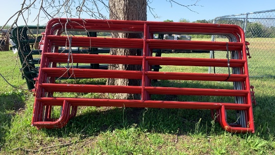 NEW 5X10FT RED LIVESTOCK PANEL