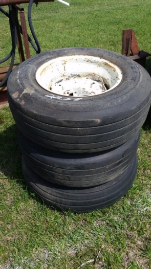 (3) GOODYEAR 9.5L/15FI TIRES