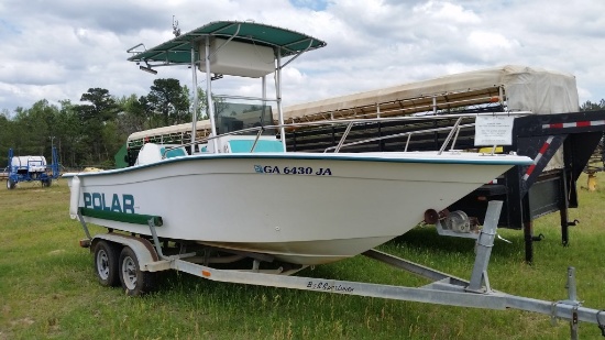 1998 20FT POLAR CENTER CONSOLE BOAT