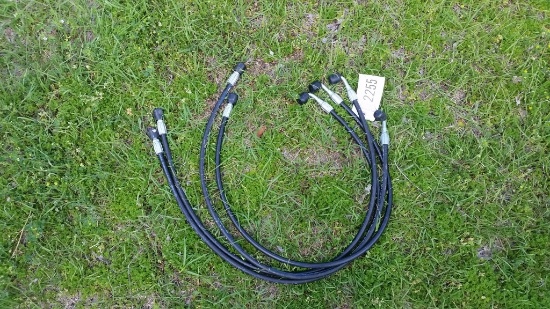 NEW 4 FT HYDRAULIC HOSE WITH FITTINGS