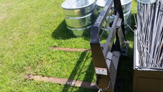 SET OF QUICK ATTACH FORKS