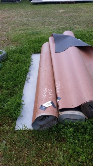 6W X 65L ROLLS OF RUBBER FLOORING
