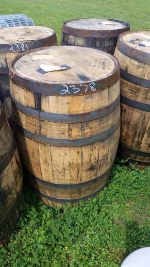 55 GALLON WHISKEY BARRELS