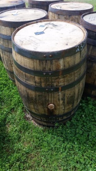 55 GALLON WHISKEY BARRELS