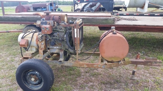 PULL BEHIND DIESEL GENERATOR