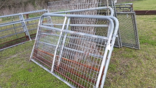 (3) 7.5FT GALVANIZED GATES