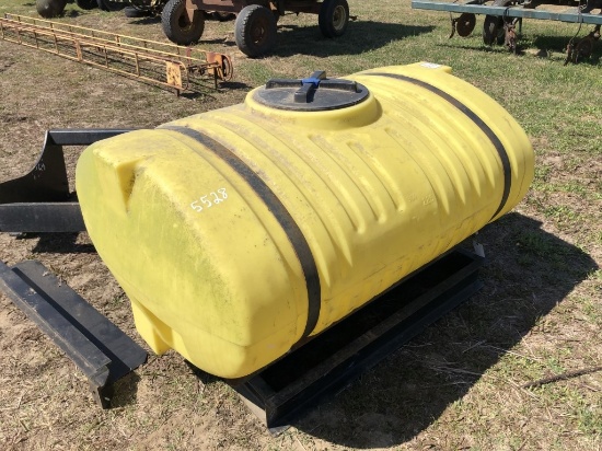300 GALLON TRACTOR FRONT MOUNT TANK & BRACKET