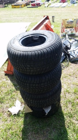 (4) 215X6.8 TIRES