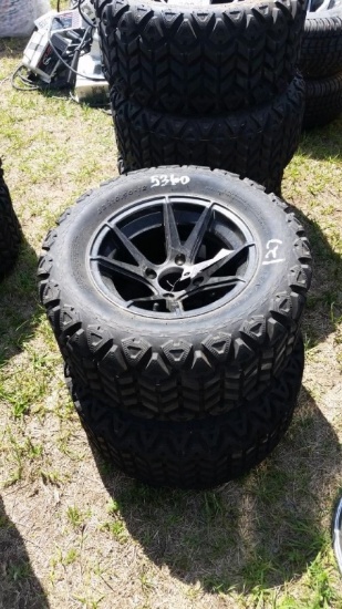 (2) 23X10.5-12 TIRES & RIMS