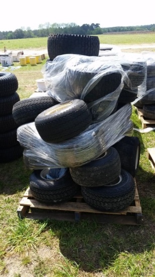 PALLET (25) GOLF CART TIRES