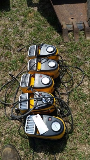 LOT (5) BONAIR AIR COMPRESSORS