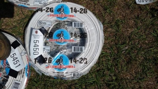 NEW 250FT 14-2G ELECTRIC WIRE