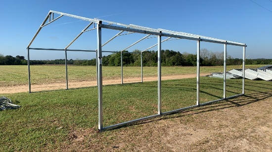 23W X 24L GALVANIZED STEEL BUILDING FRAME
