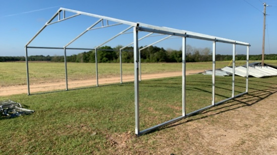 23W X 24L GALVANIZED STEEL BUILDING FRAME