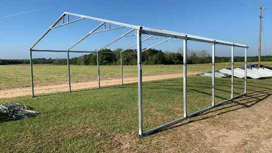 23W X 24L GALVANIZED STEEL BUILDING FRAME