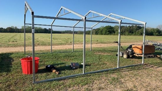 15X16 GALVANIZED STEEL BUILDING FRAME